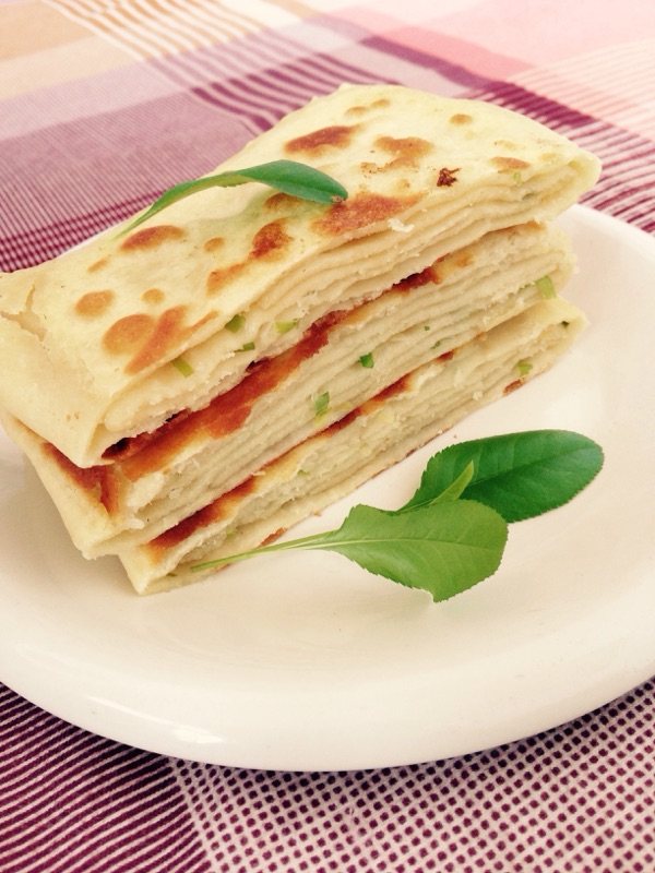 香葱油饼步骤13
