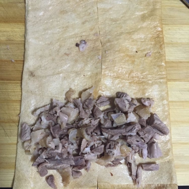 肉夹煎饼步骤4