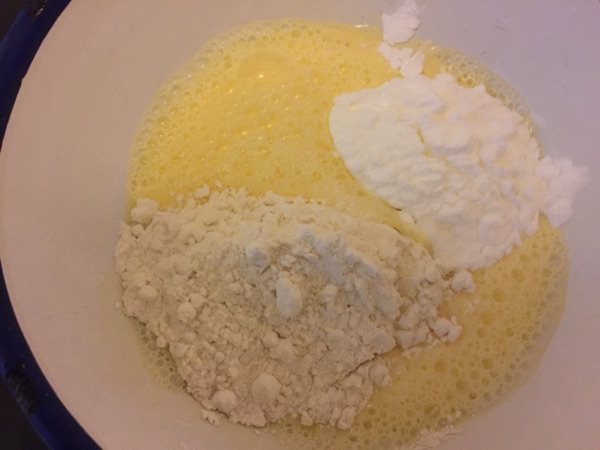 玫瑰奶香饼步骤3
