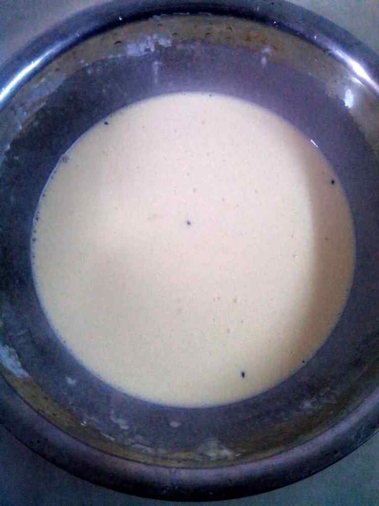 黑芝麻糯米鸡蛋饼步骤3