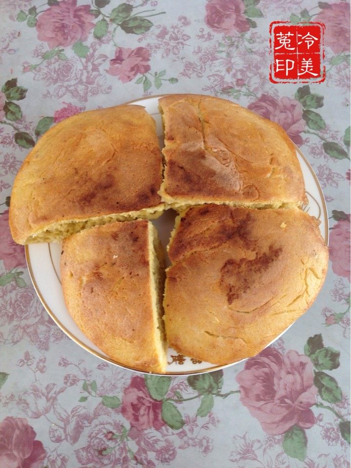 鸡蛋煎玉米饼子步骤1