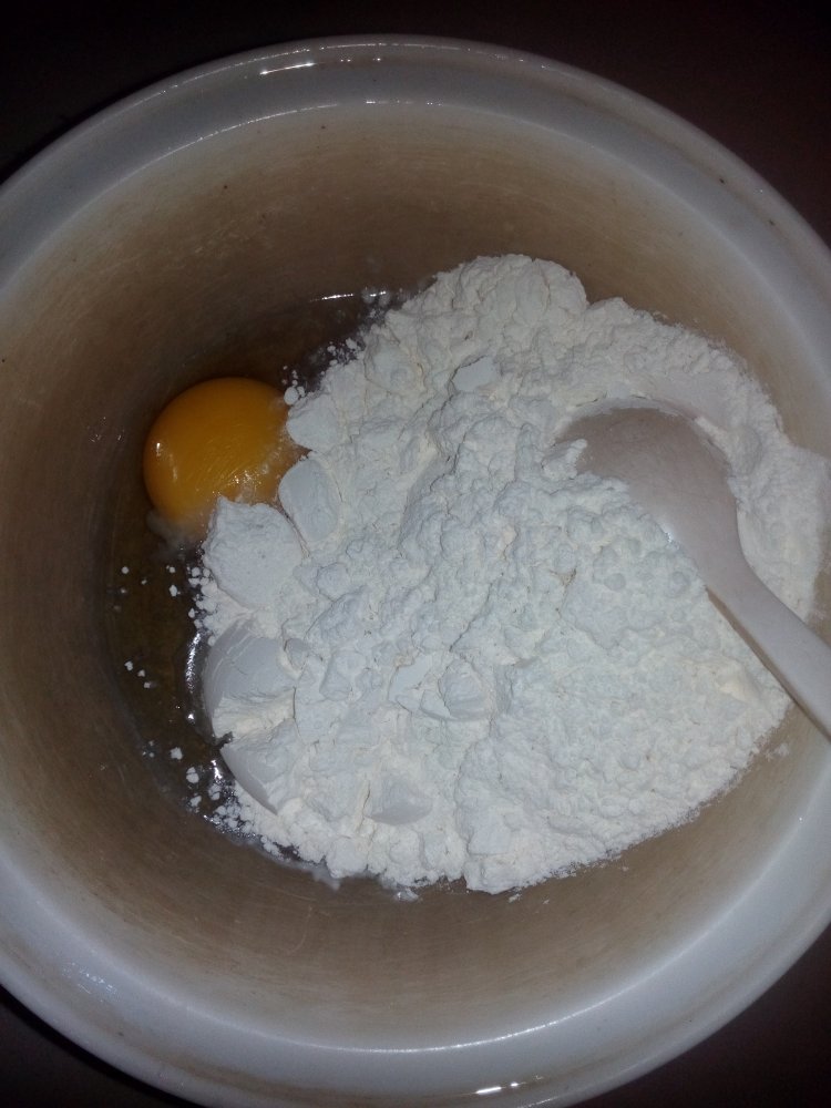 红糖鸡蛋软饼步骤1