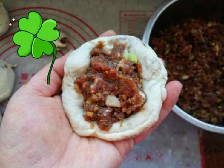 芝麻酱牛肉烧饼步骤6