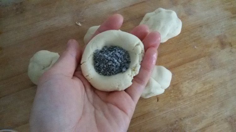 黄金芝麻馅饼步骤6