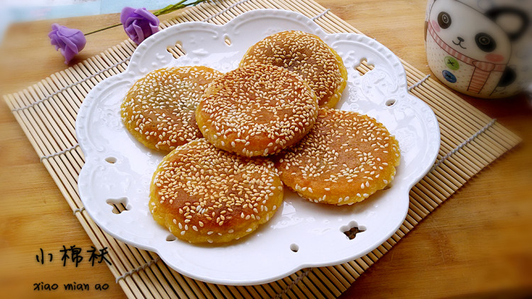 黄金芝麻馅饼步骤10