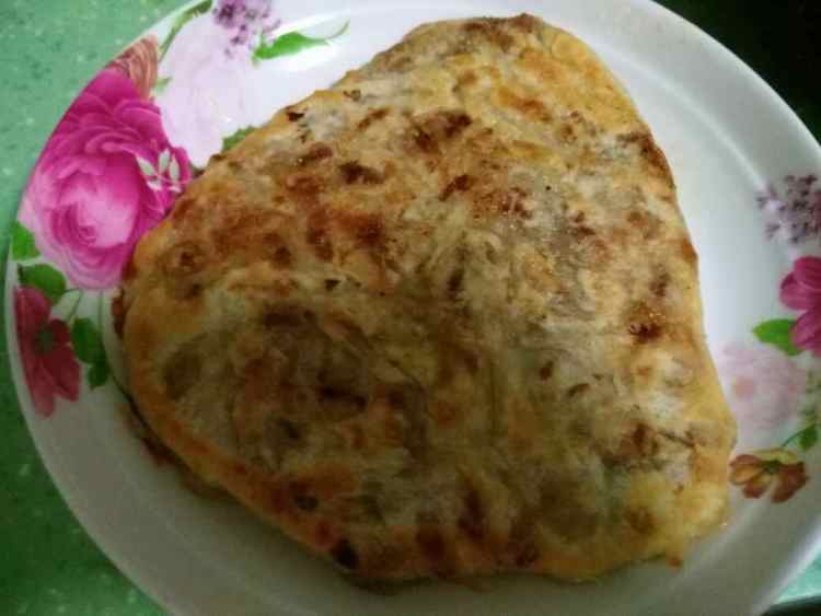洋葱肉饼步骤13