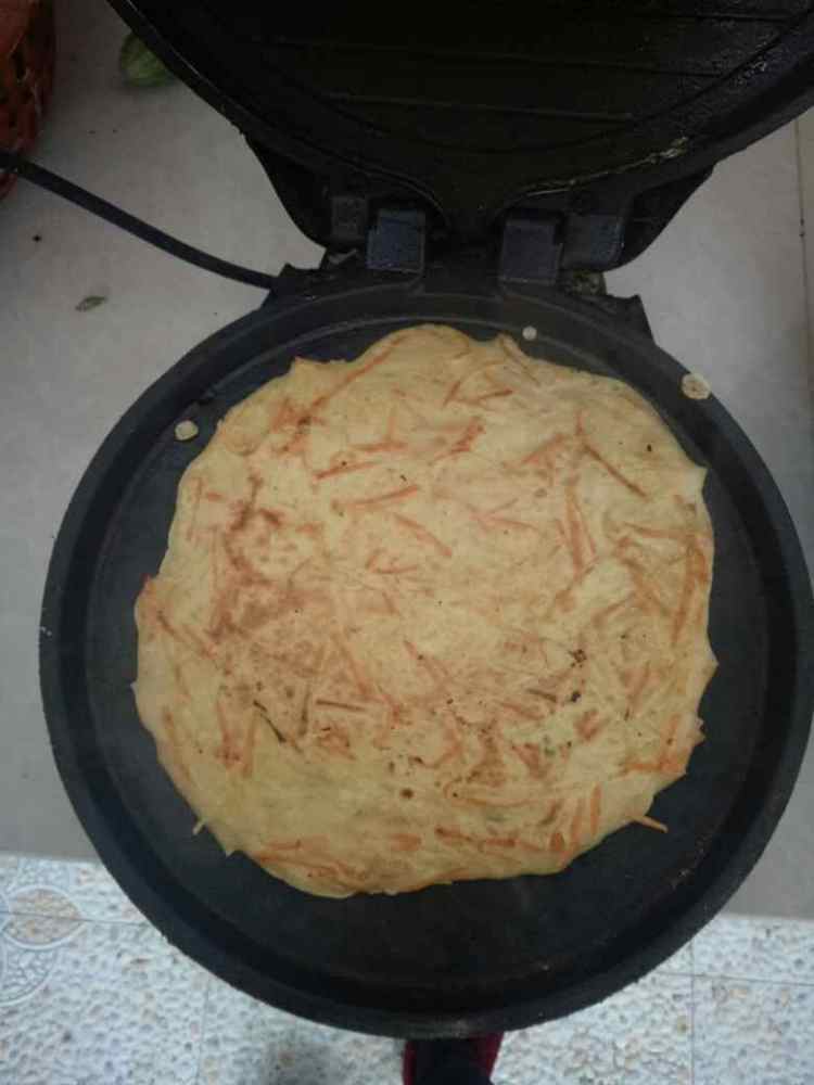 土豆胡萝卜饼步骤8