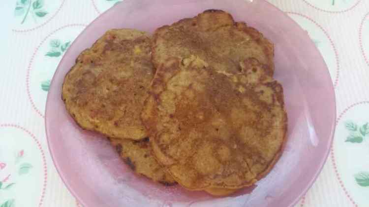金枪鱼泡菜饼步骤4
