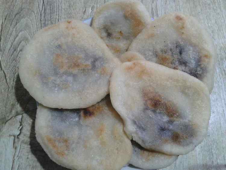豆沙糯米饼步骤5