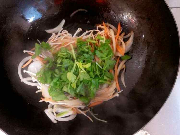 杂蔬炒饼步骤6