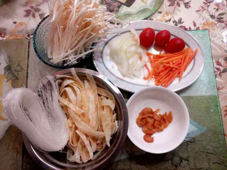 粉丝泡饼步骤1