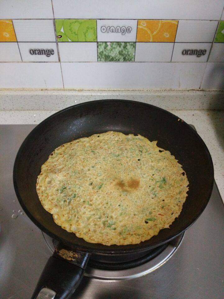 芹菜肉末莜面饼步骤6
