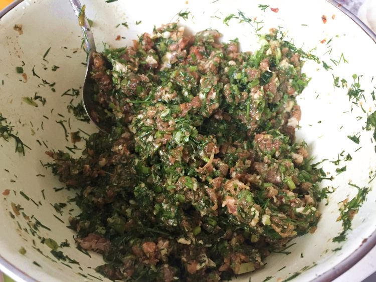 茴香馅饼步骤5
