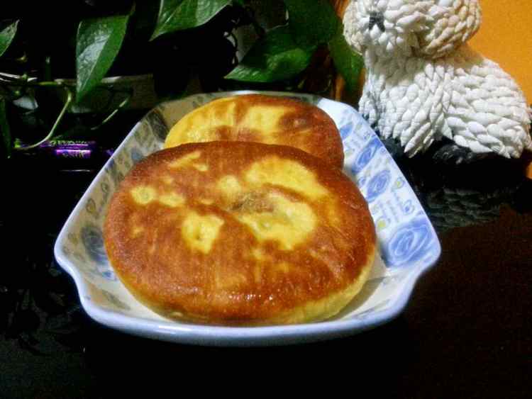南瓜发面萝卜丝饼步骤12