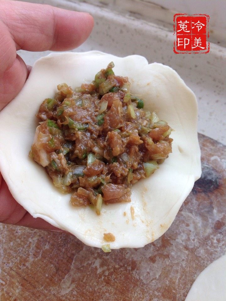 香酥肉饼步骤16