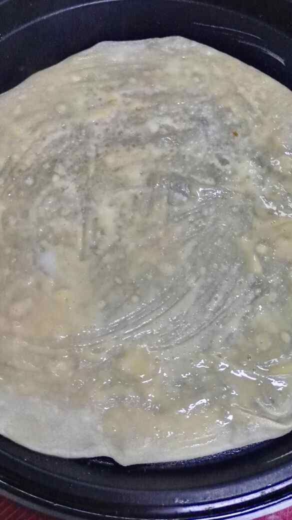 鸡蛋卷菜饼步骤7