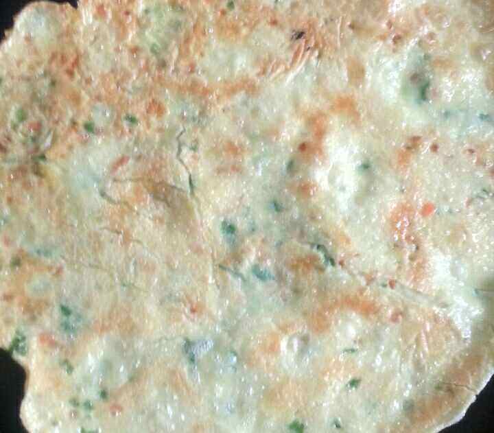 鸡蛋糯米饼步骤8