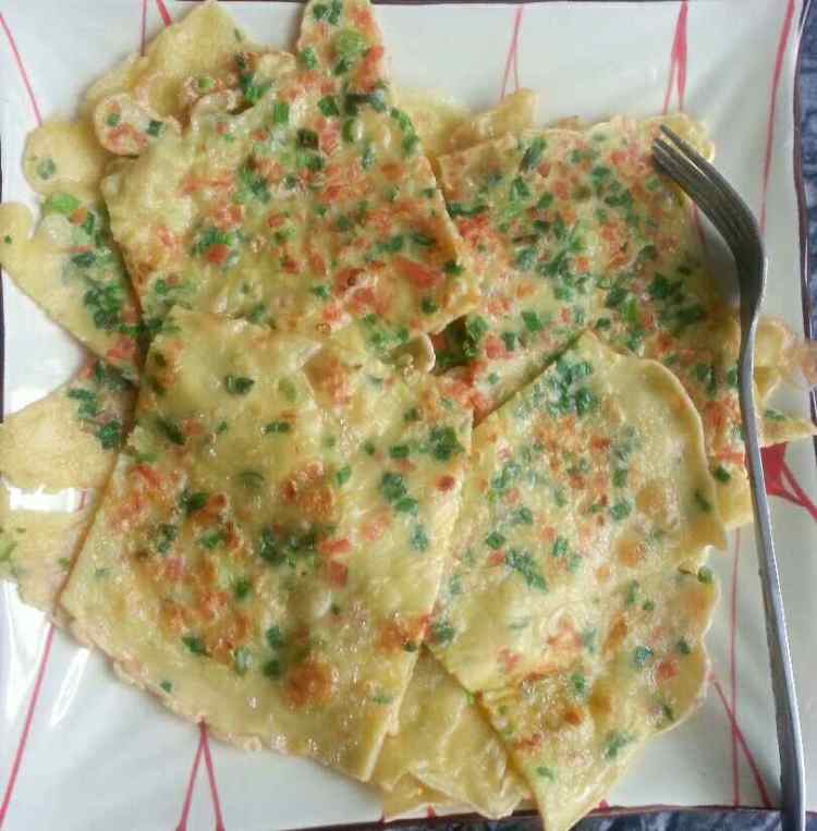 鸡蛋糯米饼步骤10