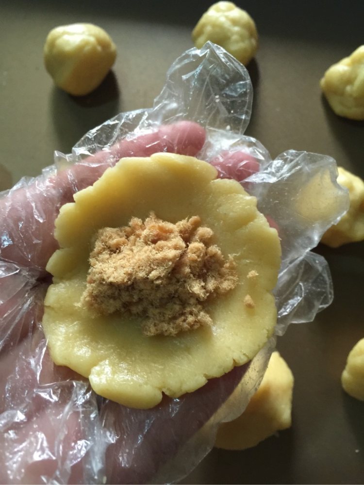 肉松酥饼步骤7