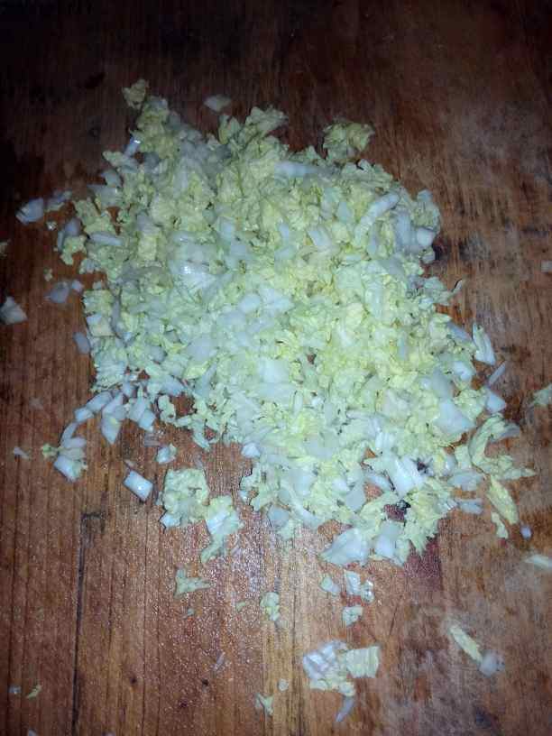 白菜鸡蛋饼步骤3