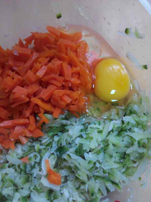 田园蔬菜饼步骤2