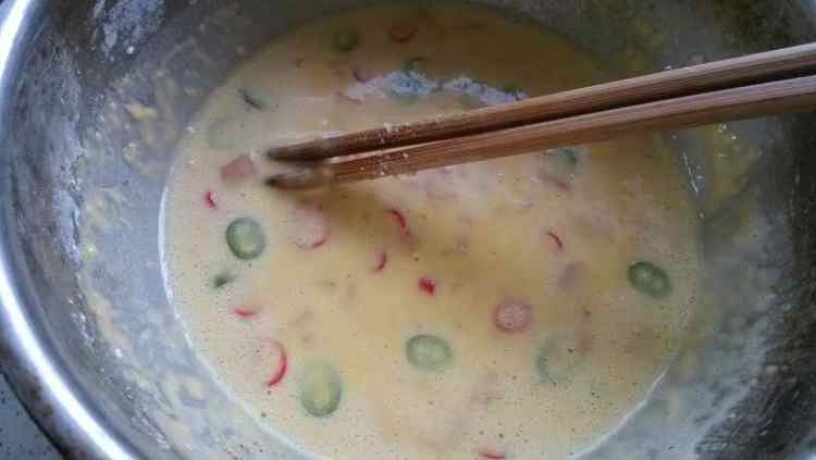 双椒培根鸡蛋饼步骤7