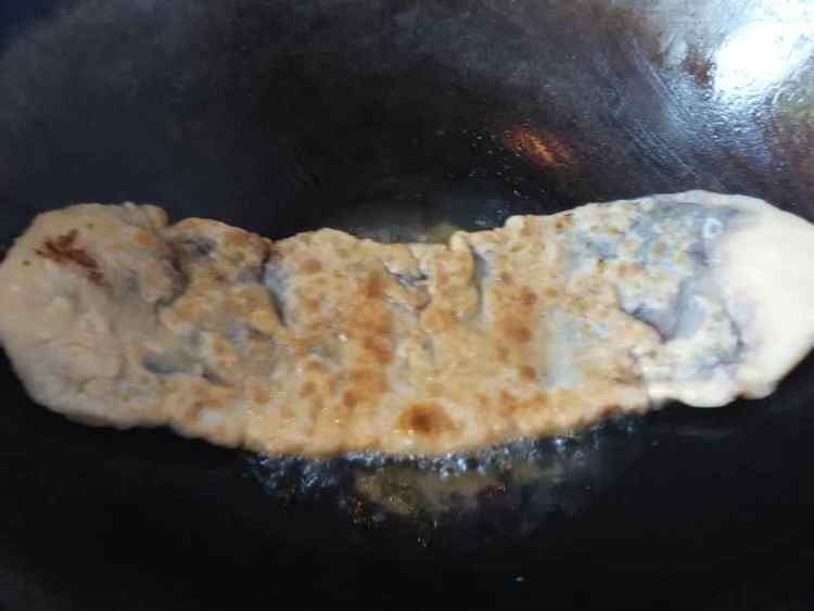 烙牛肉饼步骤7