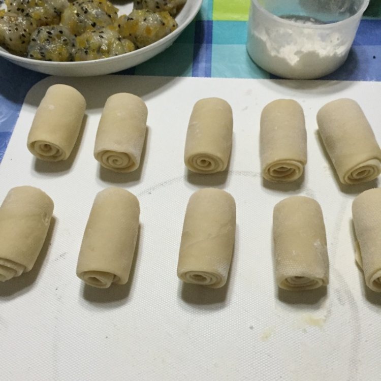 黑芝麻老婆饼步骤9