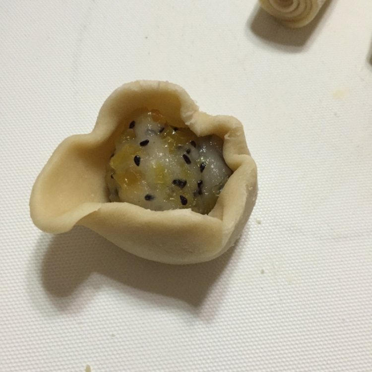 黑芝麻老婆饼步骤11