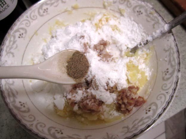 肉沫土豆饼步骤6