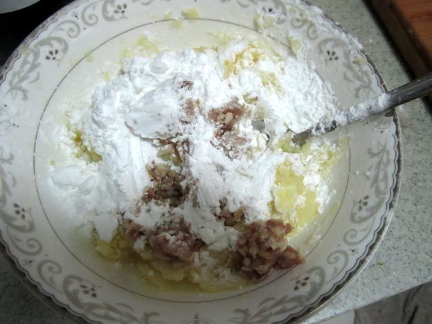 肉沫土豆饼步骤4