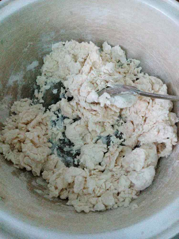 烫面素馅千层饼步骤2