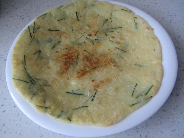 香葱鸡蛋面饼步骤12