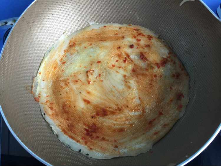 香葱芝麻蛋饼步骤10