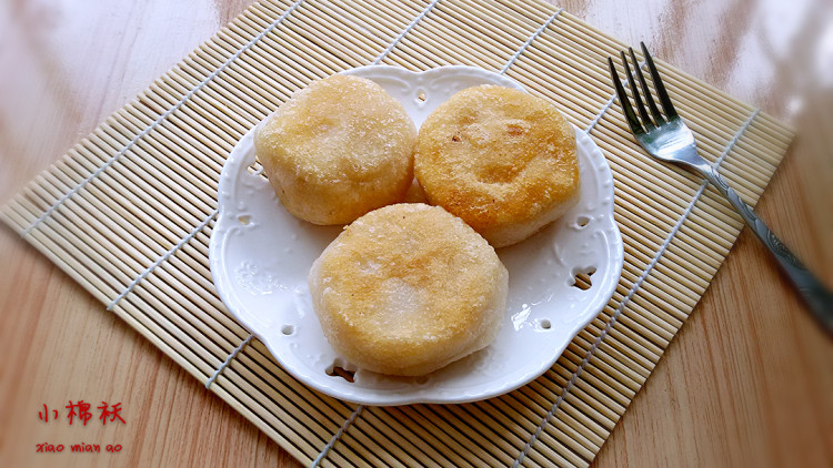 脆香豌豆饼步骤7
