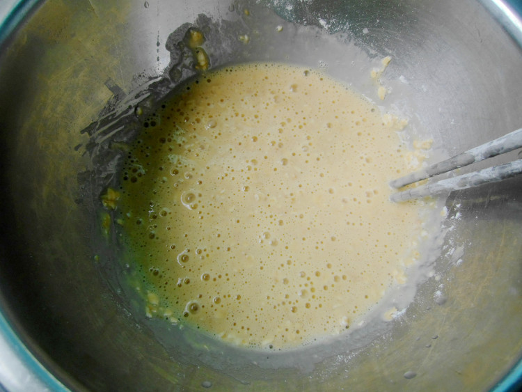 燕麦韭菜鸡蛋饼步骤4