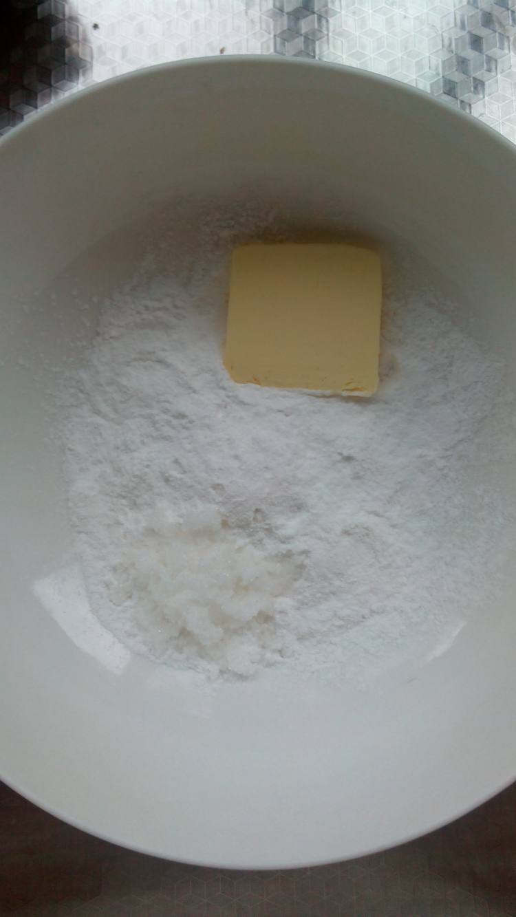 三色冰皮月饼步骤1