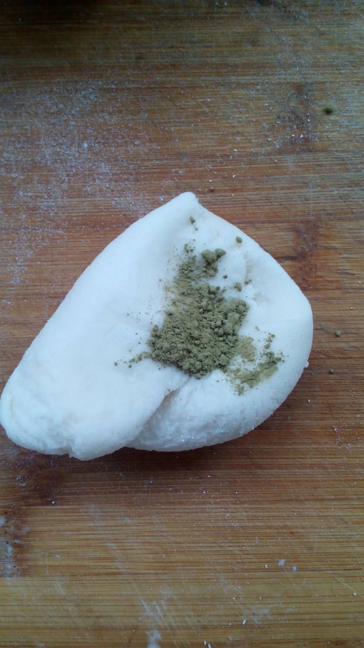 三色冰皮月饼步骤4