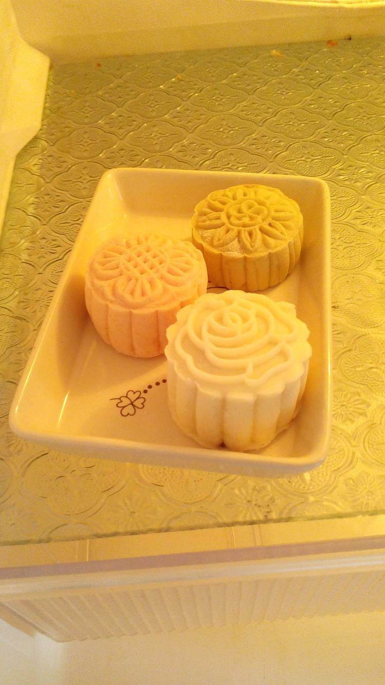 三色冰皮月饼步骤13