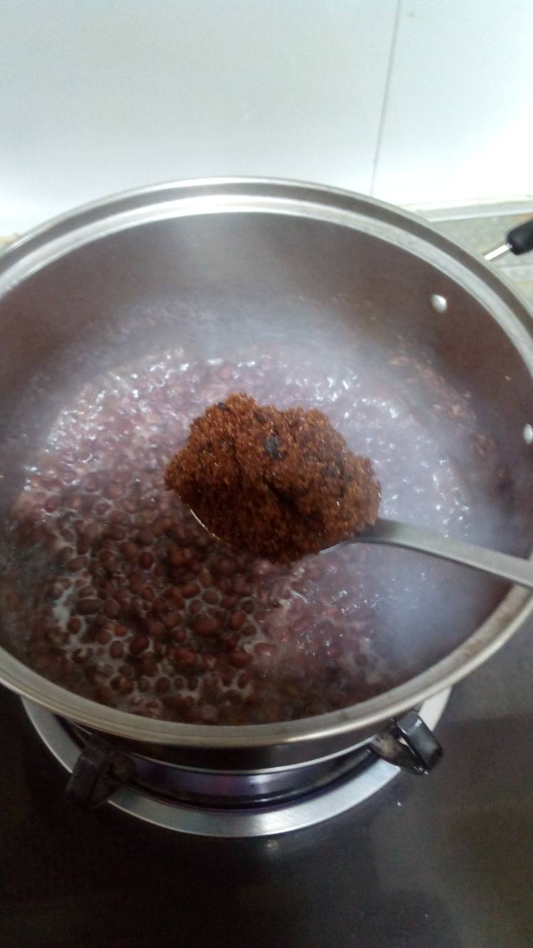 红豆豆沙冰皮月饼步骤3