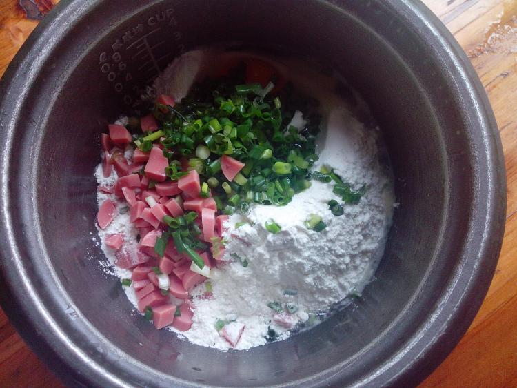 火腿葱花饼步骤3