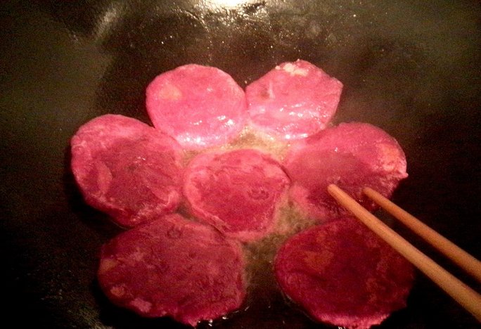 香煎紫薯饼步骤6