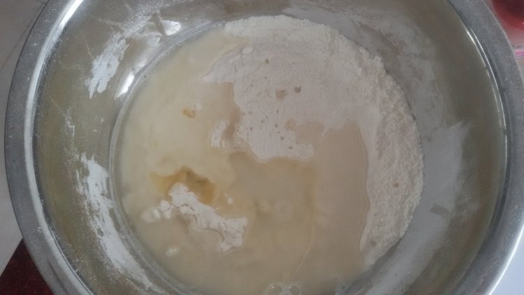 豌豆饼步骤1