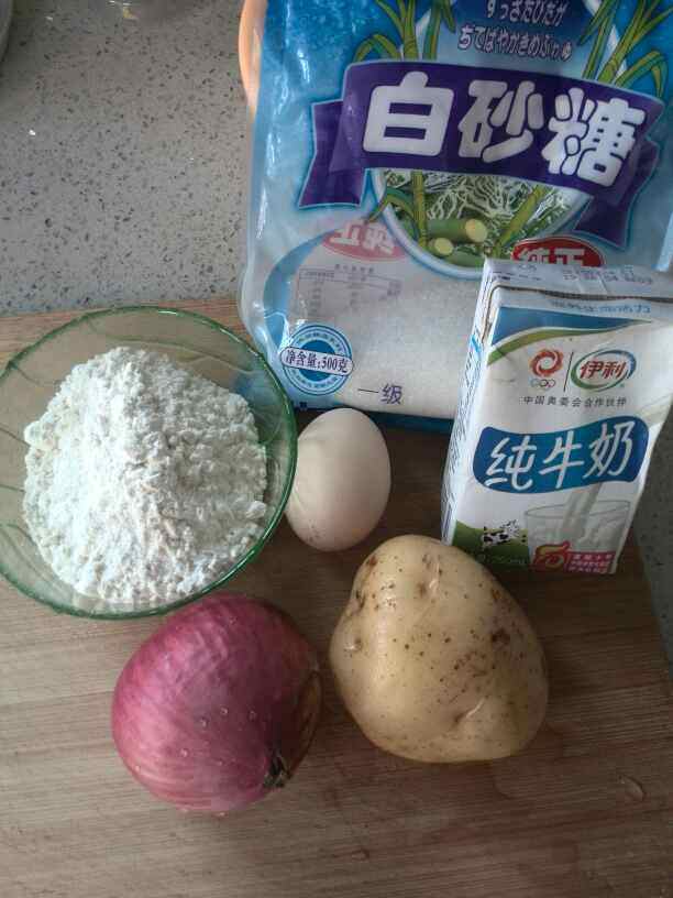 洋葱土豆饼步骤1