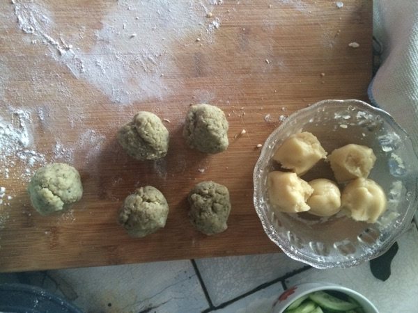 绿豆发面饼步骤5