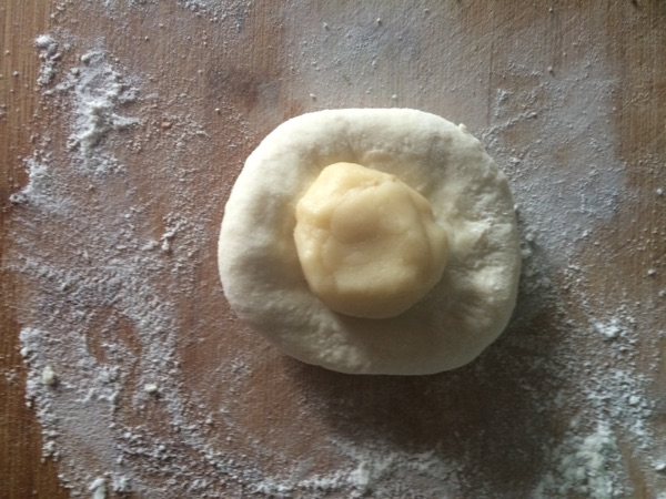 绿豆发面饼步骤6