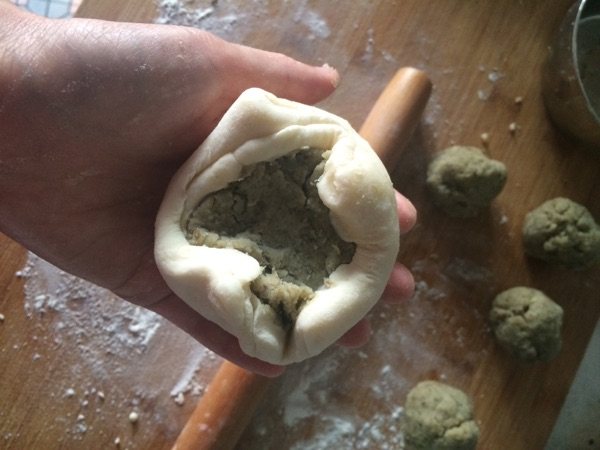 绿豆发面饼步骤10