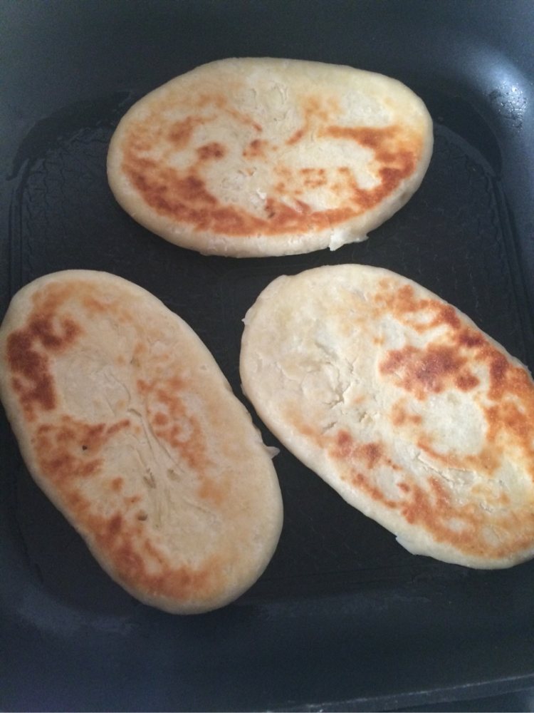 绿豆发面饼步骤12