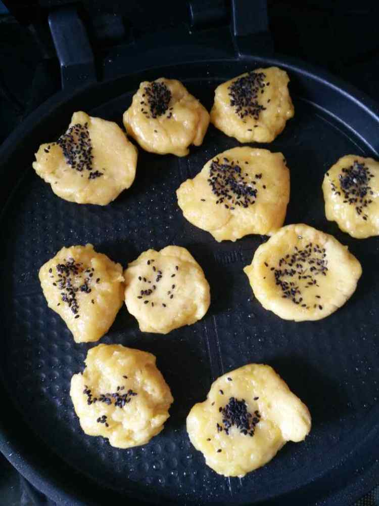 南瓜糯米小饼步骤11