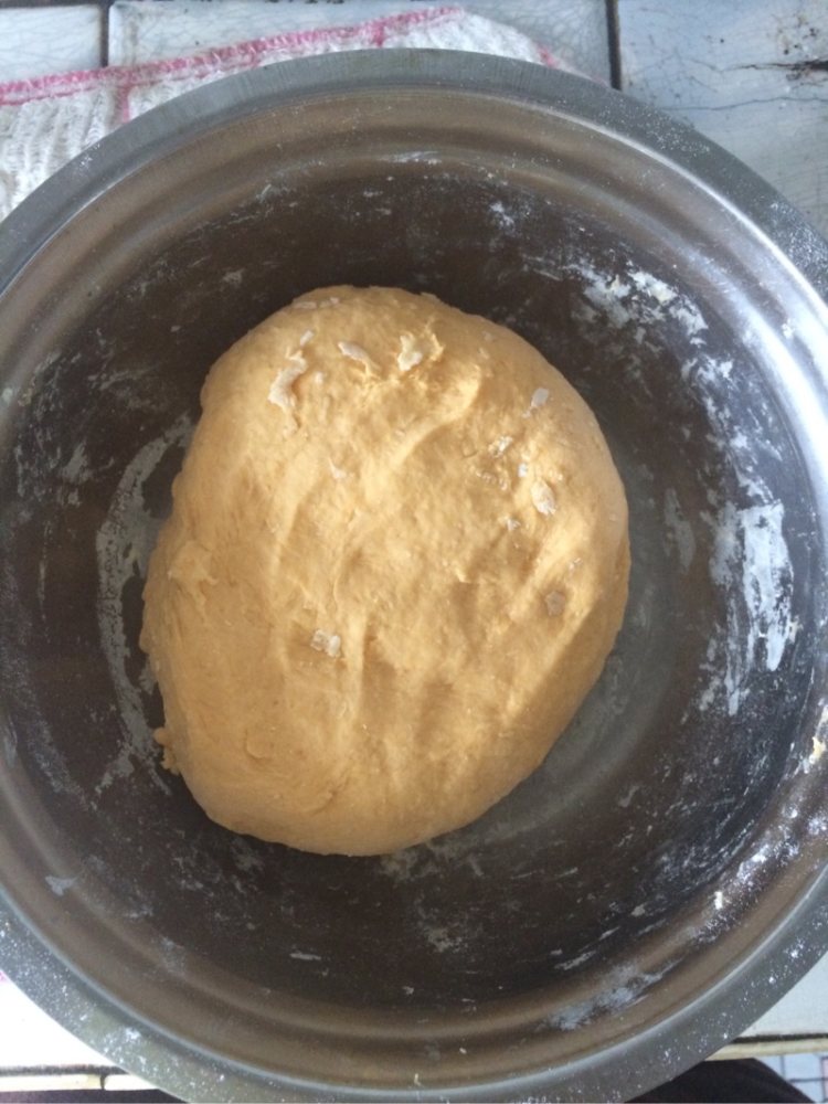 南瓜烧饼步骤2
